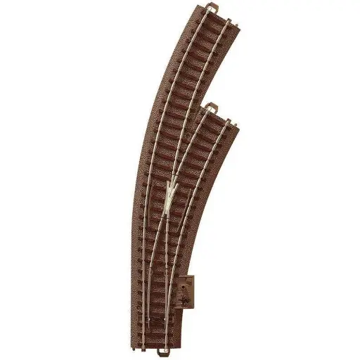 [TR62672] Aiguillage courbe à droite - Trix 62672 - HO : 1/87 - Code 83