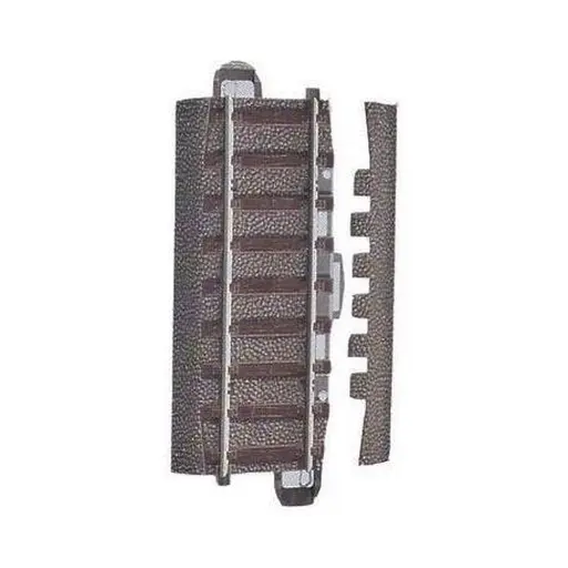 [TR62071] Rail Droit Trix 62071 - 70,8 mm - HO : 1/87 - Code 83 - Voie C