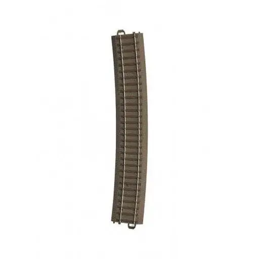 [TR62912] Rail courbe R9 12,1° Trix 62912 - Rayon 1114,6 mm - HO : 1/87 - Code 83 - Voie C