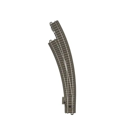 [TR62771] Aiguillage long courbe à gauche R3 515 mm 30° Trix 62771 - HO : 1/87 - Code 83 - Voie C