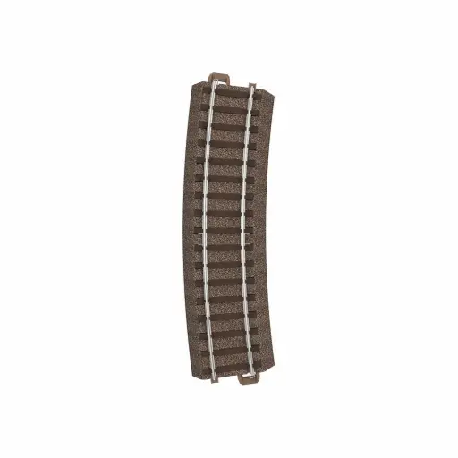 [TR62315] Rail courbe R3 515 mm 15° code 83 voie C - Trix 62315 - HO 1/87 - 2R