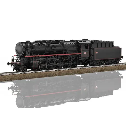 [TR25744] Locomotive lourde à vapeur série 150 X TRIX 25744 - SNCF - HO 1/87 - EP III