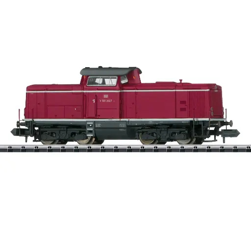 Locomotive diesel classe V 100.20 - Trix 16124 - N 1/160 - DB - EP III - 2R - DCC SON