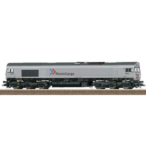 Locomotive diesel de classe 66 - TRIX 25301 - HO 1/87 - EP VI - DCC Son et fumigène - 2R