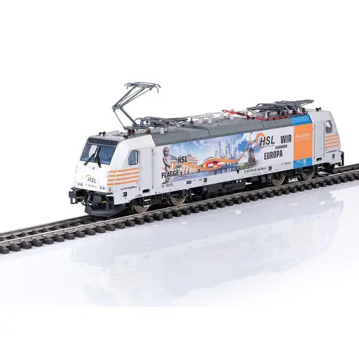[TR25803] Locomotive électrique série 186 - TRIX T25803 - privée - HO 1/87 - Ep. VI - Digital sound - 2R