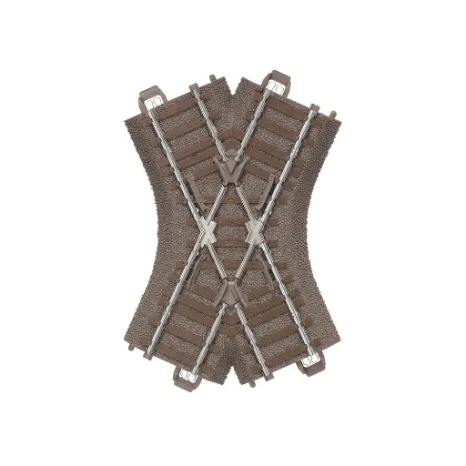 [TR62649] Croisement 103,3 mm - TRIX T62649 - HO 1/87 - 2R