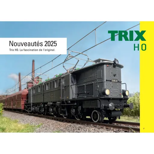 [TR-DEP-2025] Catalogue nouveautés 2025 et dépliant été 2025 - TRIX TR-DEP-2025 - HO - Français