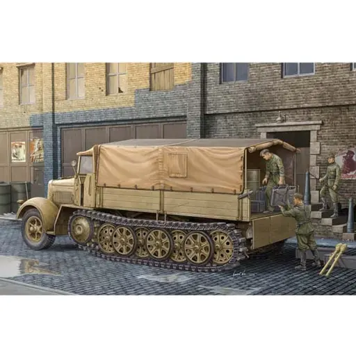 [TR01507] Tracteur Moyen 8T Allemand - Trumpeter 01507 - 1/35