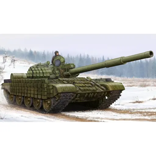 [TR01555] Char de combat Russe - T62 ERA 1962 - Trumpeter 01555 - 1/35