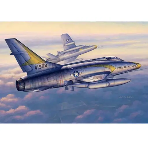 Avion de chasse - F-100C Super Sabre - Trumpeter 02838 - 1/48
