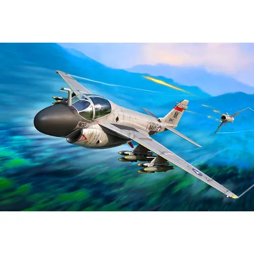 [TR01640] Avion d'attaque américain A-6A "Intruder" - Trumpeter 01640 - 1/72