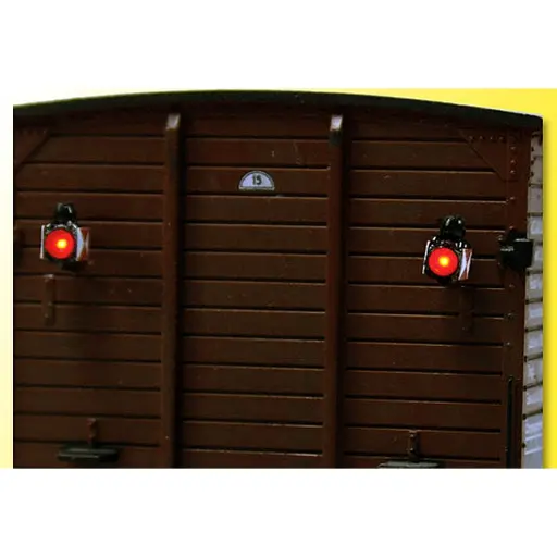 [VI5069] Lanternes de Queue des Trains avec LED - VIESSMANN 5069 - HO : 1/87
