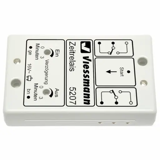 [VI5207] Relais temporisé 0-3min 2A - Viessmann 5207 - HO 1/87