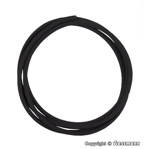 [VI6816] Gaine Thermorétractable Noir - 40cm - Diamètre Intérieur 1.2mm - Viessmann 6816 - Toutes Echelles