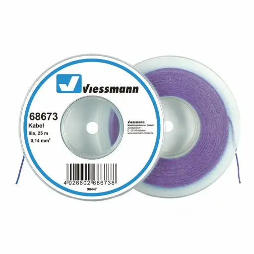 [VI68673] Fils section 0,14 mm², violet, 25 m - Viessmann 68673 