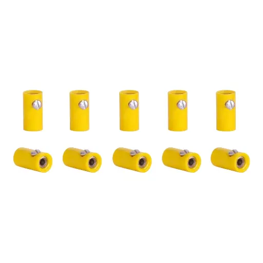[VI6879] 10 prises jaunes - Viessmann 6879