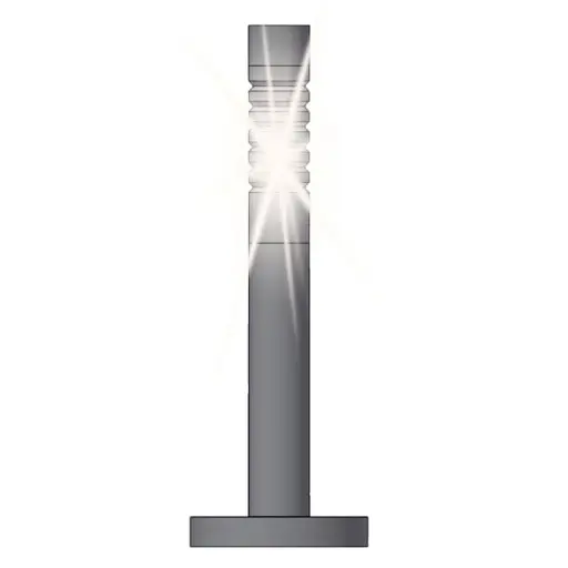 [VI6162] Lot de 3 Lampes hors sol moderne