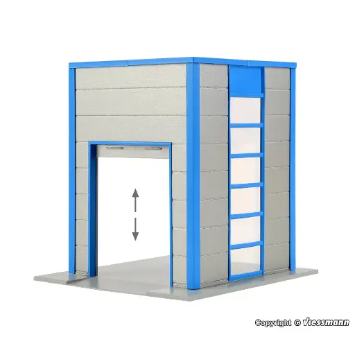 [VI5172] Porte de garage "volet roulant" Viessmann 5172 motorisée - HO 1/87