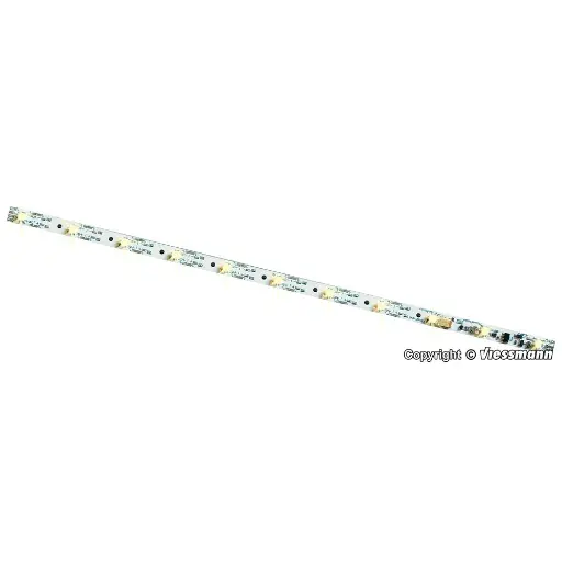 [VI5050] Éclairage intérieur pour voiture Viessmann 5050 - HO 1/87 - 11 LED blanc chaud