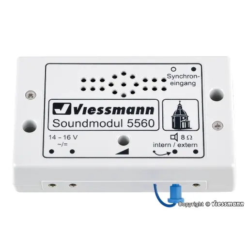 [VI5560] Module de son "cloches d'églises" 5 langues VIESSMANN 5560 - Toutes échelles