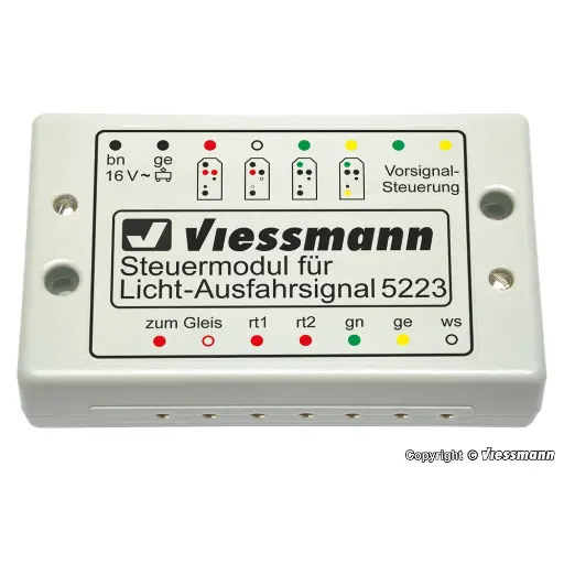 [VI5223] Module de commande pour signal lumineux de sortie - 4 aspects - VIESSMANN 5223