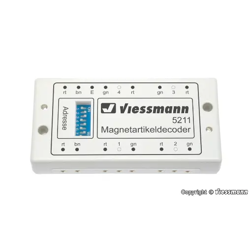 [VI5211] Module numérique Motorola Viessmann 5211 pour accessoires - Toutes échelles