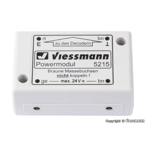 [VI5215] Module d'alimentation Viessmann 5215 - 2A / 24V - Toutes échelles