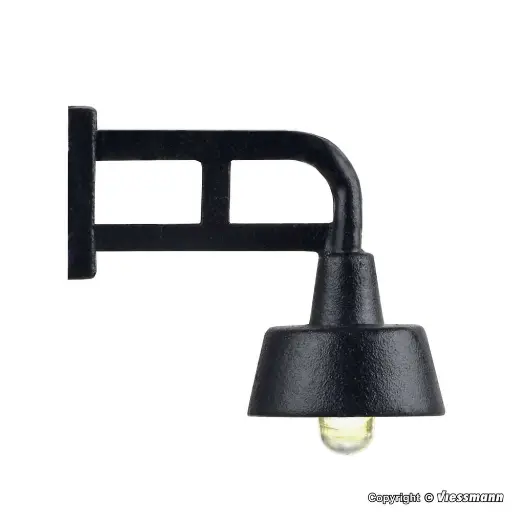 [VI6087] Lanterne murale hangar à marchandise LED blanc chaud VIESSMANN 6087 - HO 1/87