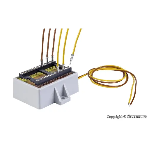 [VI5205] Module de puissance Viessmann 5205 avec rail enfichable - Toutes échelles