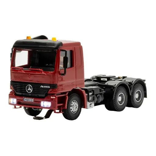 [VI8011] Camion motorisé Mercedes-Benz ACTROS Viessmann 8011 - HO 1/87 - livrée rouge
