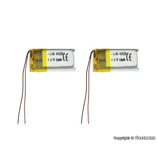 [VI8418] Batterie pour véhicules MB Actros (2 pièces) - Viessmann 8418