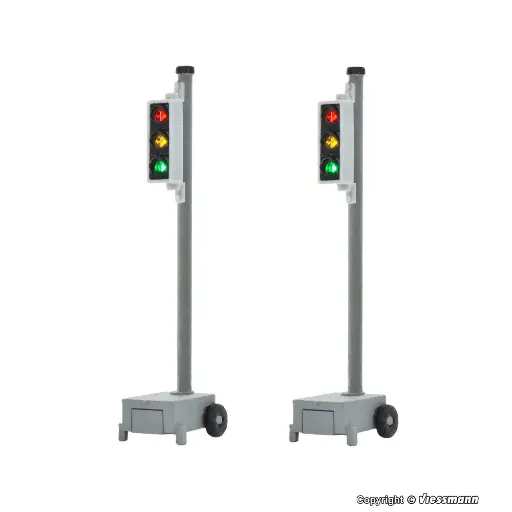 [VI5099] Feu de chantier/de circulation, 2 pièces - Viessmann 5099