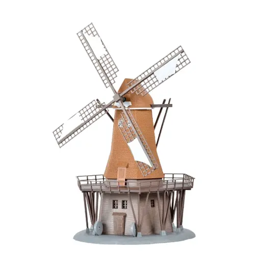 [KI37301] Moulin à vent à Lemkenhafen - Kibri 37301 - N 1/160