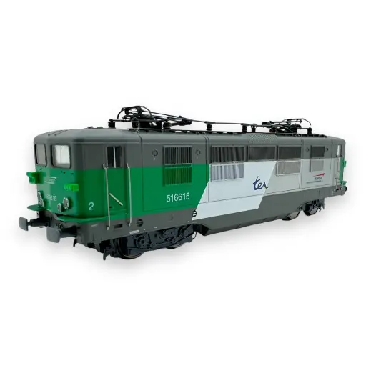 [VI2224] Locomotive électrique BB 516615 livrée FRET TER avec logo casquette - ViTrains 2224 - HO 1/87 - SNCF - Ep V - Analogique - 2R