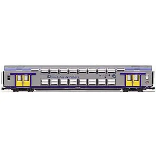 [VI3166] Voiture seconde classe VB2N livrée NORD PAS DE CALAIS avec logo TER