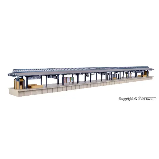 [VO43541] Quai couvert - VOLLMER 43541 - HO 1/87