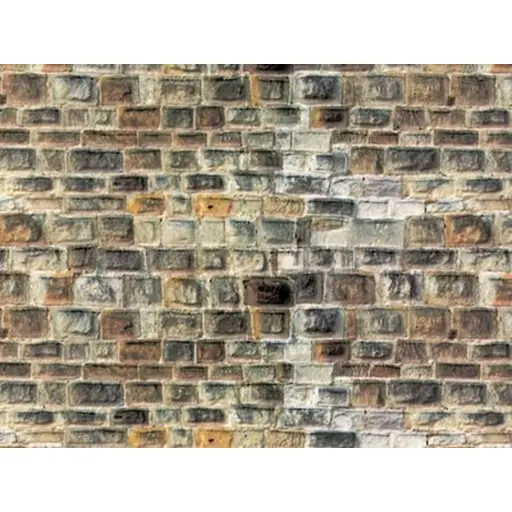[VO46045] Plaques Murales - Grès Clair - Vollmer 46045 - HO : 1/87