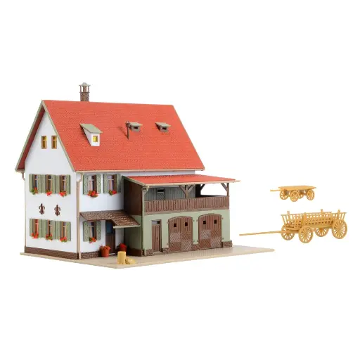 [VO43721] Ferme avec grange VOLLMER 43721 - HO 1/87