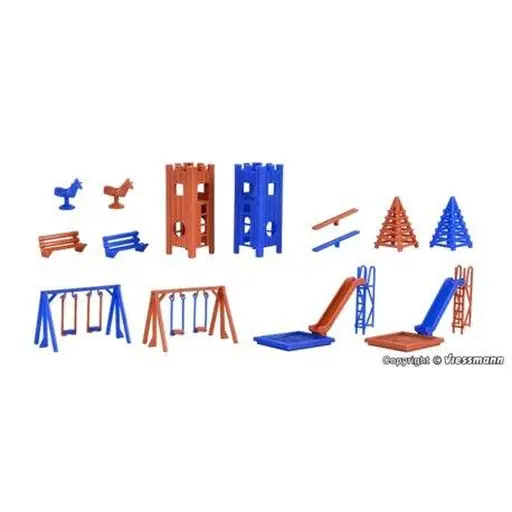 [VO43665] Aire de Jeux pour enfant VOLLMER 43665 - HO 1/87