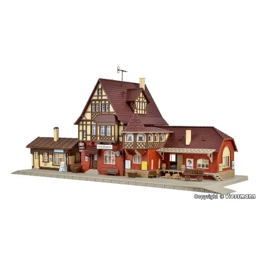 [VO43512] Gare de  WILDBACH - VOLLMER 43512 - HO 1/87