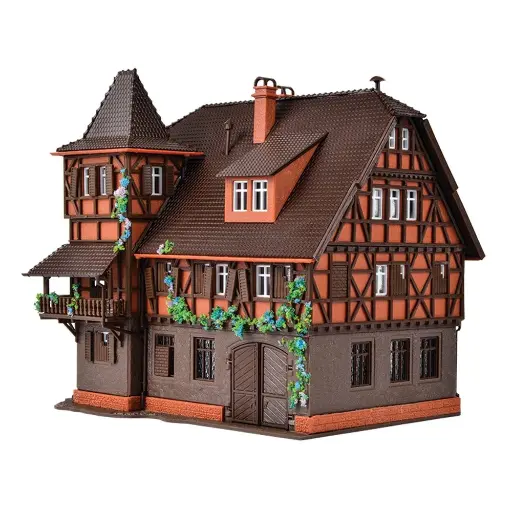 [VO47679] Villa vampire avec avec lumière vacillante - VOLLMER 47679 - 1/160