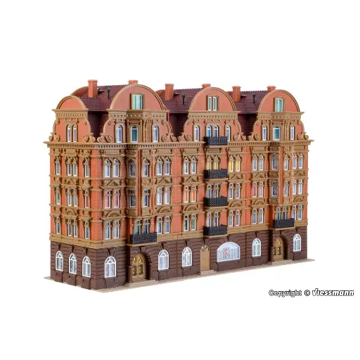 [VO43775] Palace 6 étages avec nombreux détails - VOLLMER 43775 - HO 1/87
