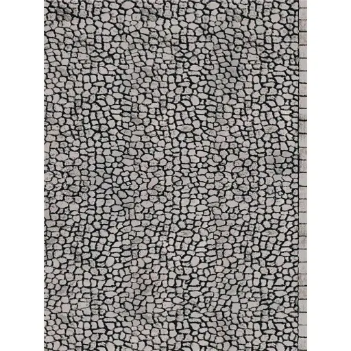 [VO46056] Plaque cartonnée Vollmer 46056 - HO 1/87 - Mur ou Sol de galets