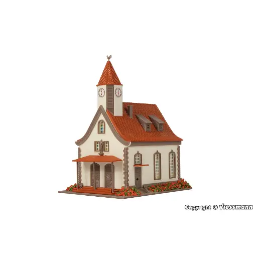 [VO49560] Eglise de village - Vollmer 49560 - Z 1/220