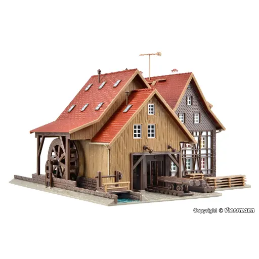 [VO47713] Scierie Tonbach avec moulin à eau - Vollmer 47713 - N 1/160