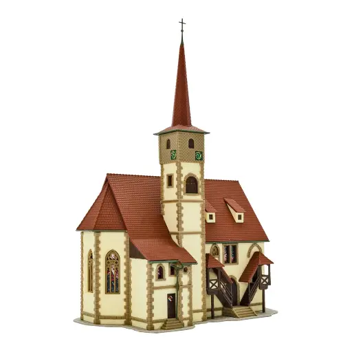 [VO47736] Église du village de Ditzingen - Vollmer 47736 - N 1/160
