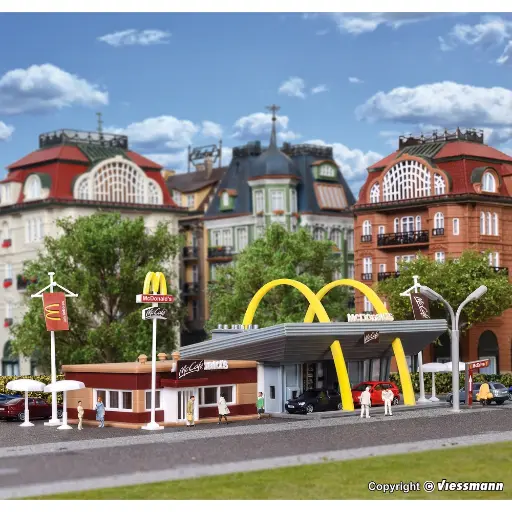 [VO47766] McDonald avec McCafé - Vollmer 47766 - N 1/160 - Ep V-VI