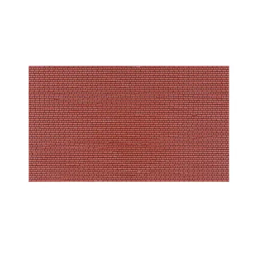 [WISSMP227] Kit de 4 feuilles "Maçonnerie en brique UK" - Wills-Kits SSMP226 - HO 1/87 | OO 1/76