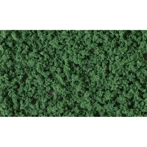 [WOFC1637] Flocage moyen vert foncé - Woodland Scenics FC1637 - Toutes échelles - 945 mL