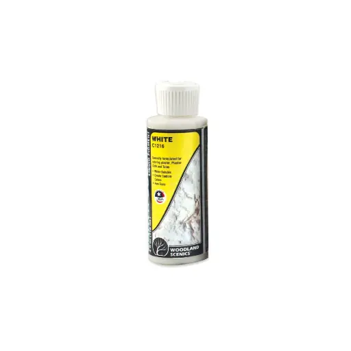 [WOC1216] Peinture à décor blanche - Woodland Scenics C1216 - 118 mL